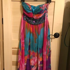 Deb floral print dress